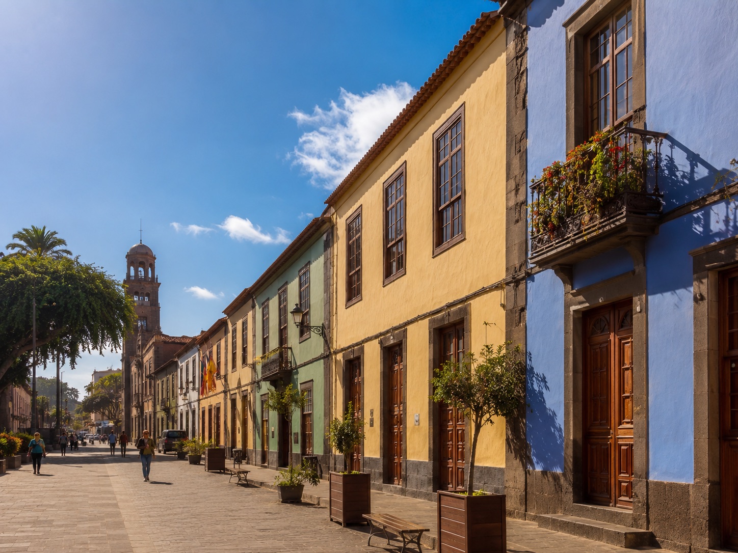 Koloniale Altstadt von La Laguna auf Teneriffa